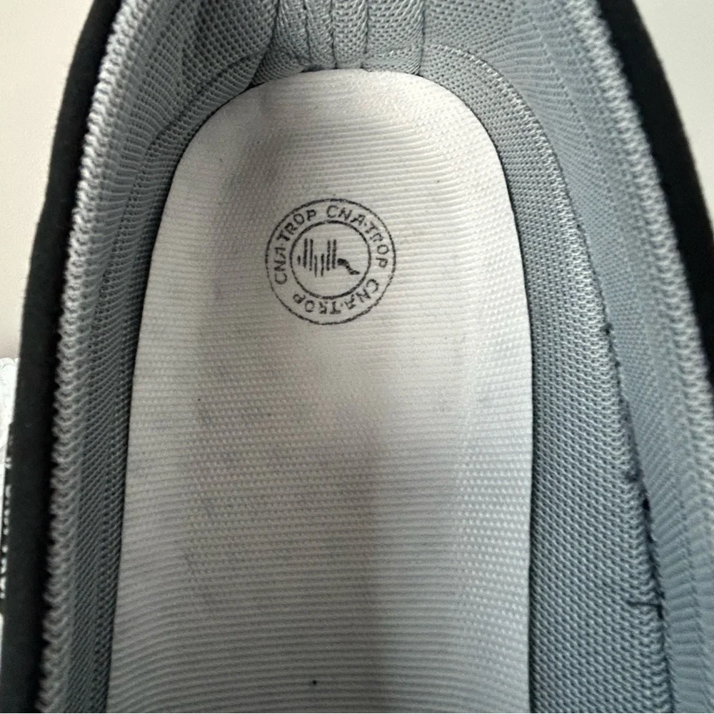 CNA-Trop Black‎ Slip-on Loafers Canvas Shoes Men's 45 US11 Arch Support